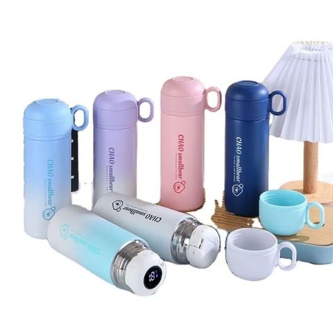 Bình Giữ Nhiệt CHAO Smallbear 500ml Có Màn Hình Nhiệt Độ - Không Chứa BPA Giữ Nhiệt Tối Ưu