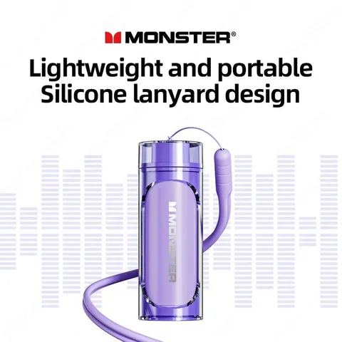 Tai Nghe Bluetooth TWS Monster Airmars XKT13 - ENC, Âm Thanh Hi-Fi, Bluetooth 5.3, Chế Độ Game Mode Độ Trễ Thấp