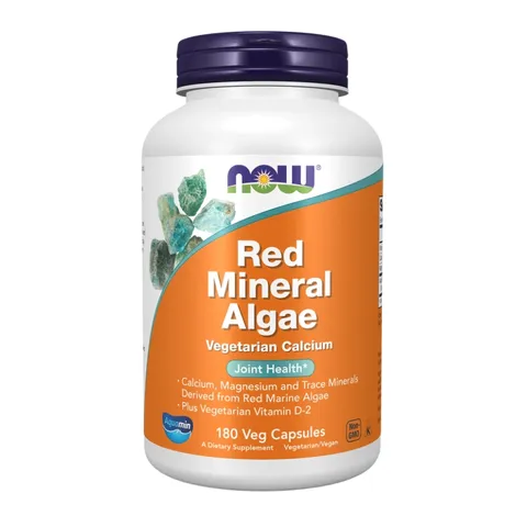Viên uống Now Red Mineral Algae 180 viên