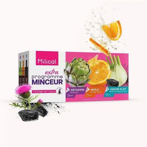 Giảm ki Milical Extra Programme Minceur Hàng Pháp