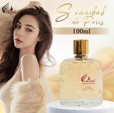 Nước Hoa Nữ Charme SCANDAL 100ML - Hương Hoa Cỏ Phương Đông Quyến Rũ Bí Ẩn, Phong Cách Hiện Đại, Sexy, Sang Trọng
