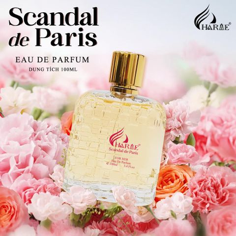 Nước Hoa Nữ Charme SCANDAL 100ML - Hương Hoa Cỏ Phương Đông Quyến Rũ Bí Ẩn, Phong Cách Hiện Đại, Sexy, Sang Trọng