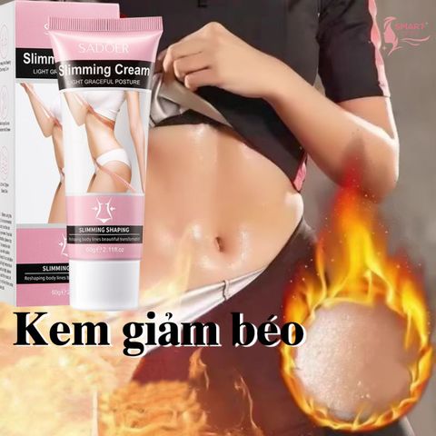 Kem tan mỡ bụng cấp tốc 60ML Slimming Body kem giảm mỡ bụng tan mỡ toàn thân và bụng hông đùi cánh tay nhanh chón