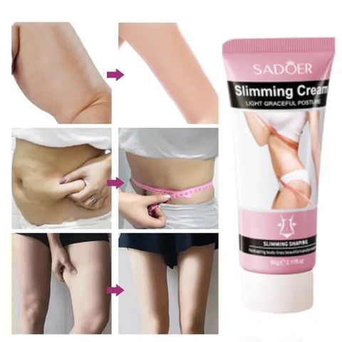 Kem tan mỡ bụng cấp tốc 60ML Slimming Body kem giảm mỡ bụng tan mỡ toàn thân và bụng hông đùi cánh tay nhanh chón
