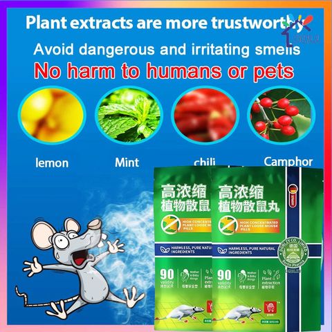Nước Đức Viên Đuổi Chuột Siêu Mạnh, 10 Viên - Hiệu Quả 365 Ngày ,Dùng được cho nhà có bà bầu & trẻ em