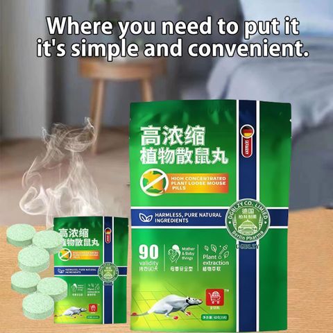 Nước Đức Viên Đuổi Chuột Siêu Mạnh, 10 Viên - Hiệu Quả 365 Ngày ,Dùng được cho nhà có bà bầu & trẻ em