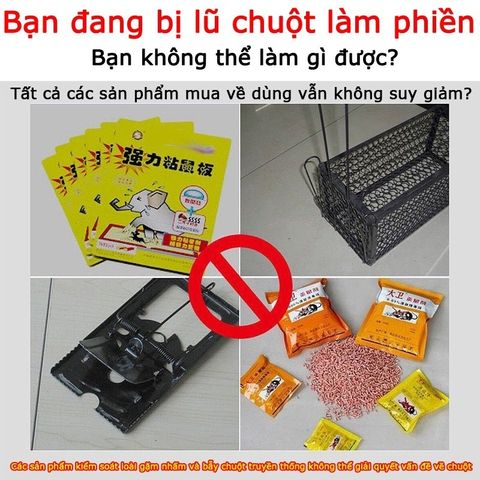 Nước Đức Viên Đuổi Chuột Siêu Mạnh, 10 Viên - Hiệu Quả 365 Ngày ,Dùng được cho nhà có bà bầu & trẻ em