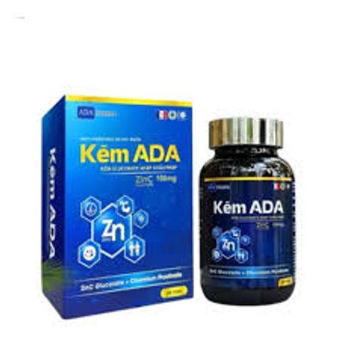 kẽm ADA hộp 60 viên dùng được 2 tháng - hàng chuẩn xịn, date luôn mới