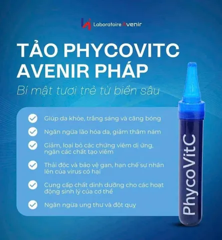 Siêu Tinh Chất Tảo Tươi PhycovitC hộp 14 ống