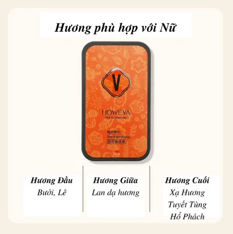 Nước Hoa Khô How.eya COMBO 4 Mùi Hương Dành Cho Nam Và Nữ, Nhỏ Gọn, Tiện Lợi, Lưu Hương Lâu Hộp 10G - Hạn Sử Dụng 5 Năm