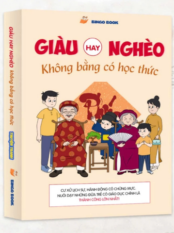 Sách - Giàu Hay Nghèo Không Bằng Có Học Thức