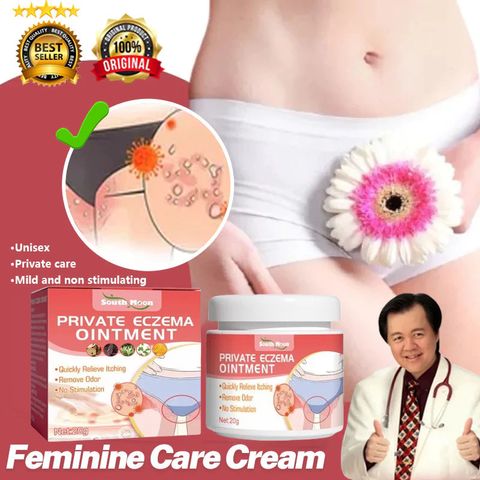 Kem Chống Ngứa & Khử Mùi Vùng Kín - Giải Pháp Toàn Diện Chăm Sóc Vùng Kín Hàng Ngày - Ngăn Ngừa Nấm Tái Phát 20g