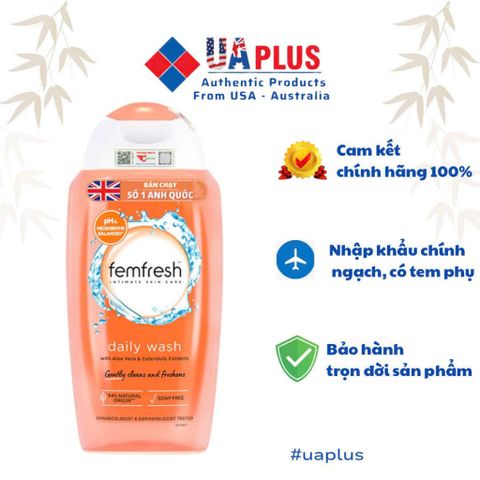 [Nhập khẩu chính ngạch] Size 150ml Dung dich vệ sinh Femfresh Daily Wash 150ml