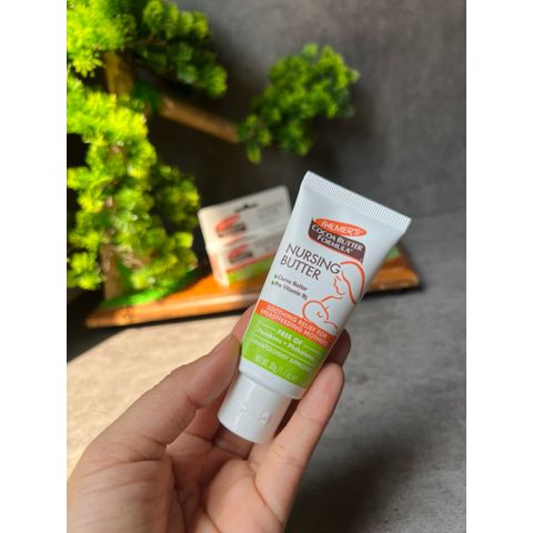 Kem dưỡng làm dịu da, cải thiện nứt da vùng đầu hoa Palmer's Palmer's Cocoa Butter Formula Nursing Butter 30g