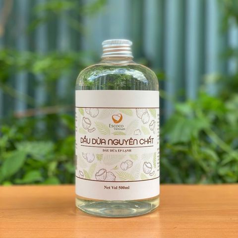 Dầu dừa Ép lạnh Escoco (100ml, 250ml, 500ml)