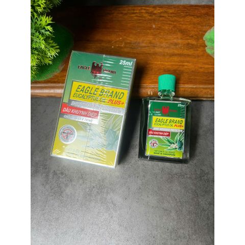 Dầu Khuynh Diệp Đuổi Muỗi Cho Bé Eagle Brand Eucalyptus Oil Plus+ 25ml
