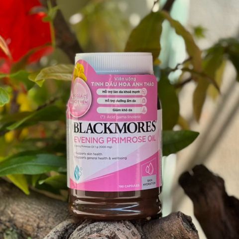 Thanh lí Date 2/27 Tinh dầu hoa anh thảo Blackmores evening primrose oil 190 viên