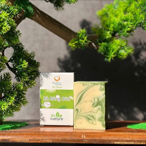 Xà bông dừa Escoco - xà phòng thủ công phương pháp lạnh