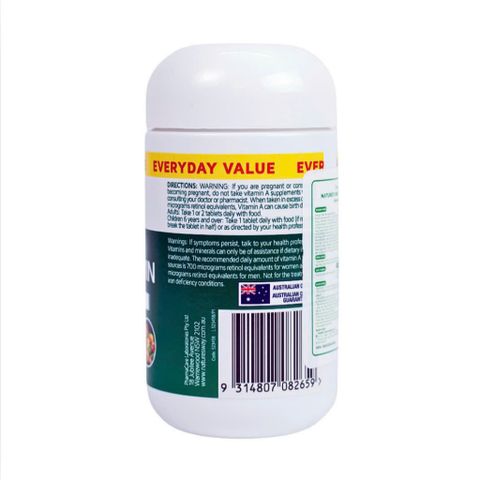 Nature’s Way Complete Daily Multivitamin - Bổ sung Vitamin và khoáng chất (100 viên)