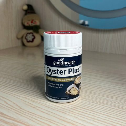 [Nhập khẩu chính ngạch] Tinh Chất Hàu Oyster Plus Goodhealth 60 viên hàu lùn
