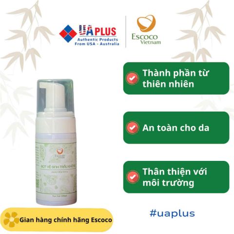 Bọt vệ sinh trầu không Escoco 100ml
