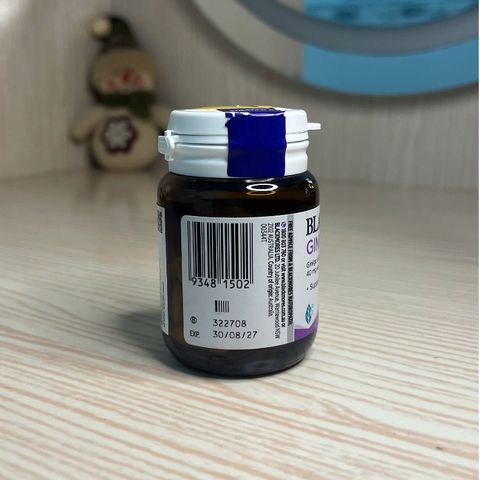 [Nhập khẩu chính ngạch] Viên uống Blackmores Ginkgoforte - Giúp hỗ trợ trí não, cải thiện trí nhớ (Hộp 40 viên)