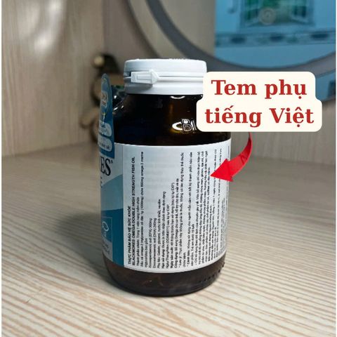[Nhập khẩu chính ngạch] Viên uống Blackmores Omega Double High Strength Fish Oil - Bổ sung omega 90 viên