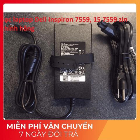 Sạc Dell Inspiron 7557 7559 7559A 7566 7567 7577 5576 5577 19.5V - 6.7A - 130W Chân to 737878