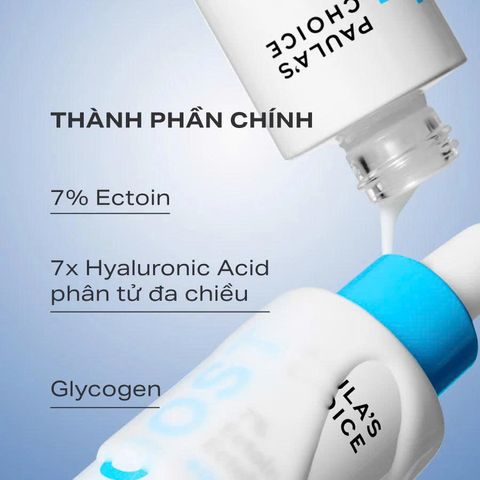 Paula's choice Tinh chất phục hồi & bảo vệ da 7 tác động 7% Ectoin Booster 10ml