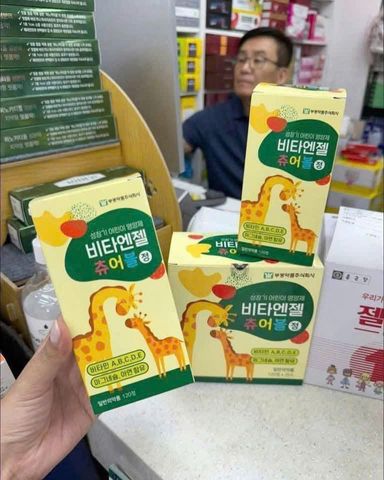 Kẹo Canxi Hươu Cao Cổ Hàn Quốc Giúp Bé Tăng Trưởng Chiều Cao Vượt Trội
