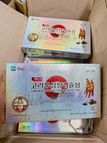 Đạm Hồng Sâm Nhung Hươu Linh Chi Korea Cheon Red Ginseng Capsule