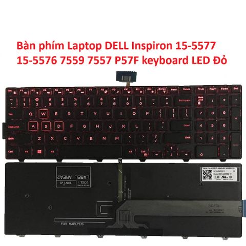 Bàn phím laptop Dell Inspiron 5755 5758 7557 7559 7566 7567 15-7000 15-7559 PHỤ KIỆN LAPTOP