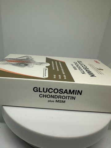 GLUCOSAMIN CHONDROITINN PLUS MSM - Giúp Giảm Nguy Cơ Thoái Hóa Xương Khớp (Hộp 30 viên)