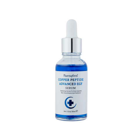 Pharmaform Copper Peptide Advanced EGF Serum chăm sóc da nhạy cảm, bảo vệ tự nhiên và duy trì kết cấu da khỏe mạnh, mềm mại 30ml