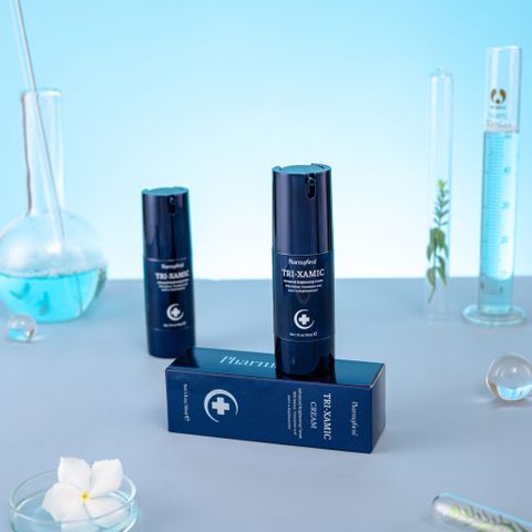 Pharmaform Tri-xamic Cream giúp làn da trông mịn màng, sáng khoẻ hơn, cải thiện tình trạng mụn trứng cá 30ml