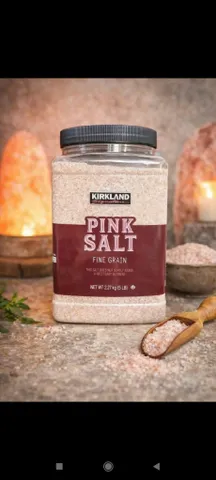 Muối hồng Kirkland Pink Himalayan Salt Mỹ chính hãng 2.27kg
