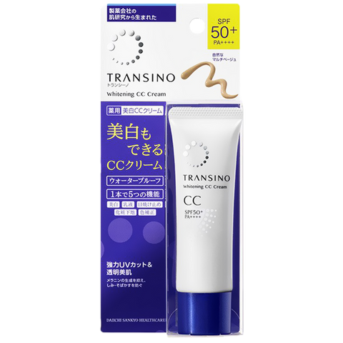 Kem CC trang điểm dưỡng trắng da Transino Nhật Bản 737990
