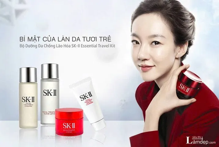 Set SKII Mini 4 Món Chống Lão Hoá - Bộ Chăm Sóc Da Nhập Khẩu Nhật Bản, Tăng Cường Độ Ẩm và Cải Thiện Nếp Nhăn 738002