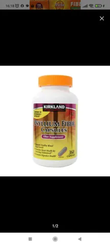 Kirkland Psyllium Fiber Capsules 360 viên - Viên Uống Bổ Sung Chất Xơ - DiiHangMyUc. 738004