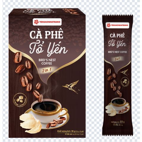 Combo 01 sữa chua sấy khô 96g + 01 bánh rau củ 5g + 01 Cà phê tổ yến | CTCP Yến Sào Nha Trang (C11)