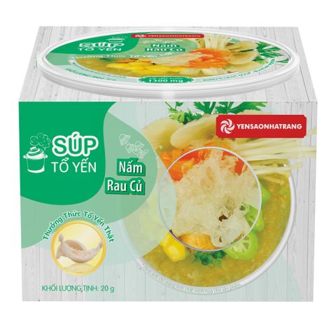 Combo 05 Súp tổ yến + 01 Tổ yến chưng sẵn 2,5g + 01 Bột tổ yến | CTCP Yến Sào Nha Trang (C14)