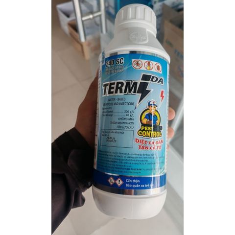 Diệt trừ mối tận gốc Công Nghệ Nhật TERMIDA 240SC 1LÍT chống mối và tiêu diệt côn trùng bò/bay khác như muỗi, kiến, gián