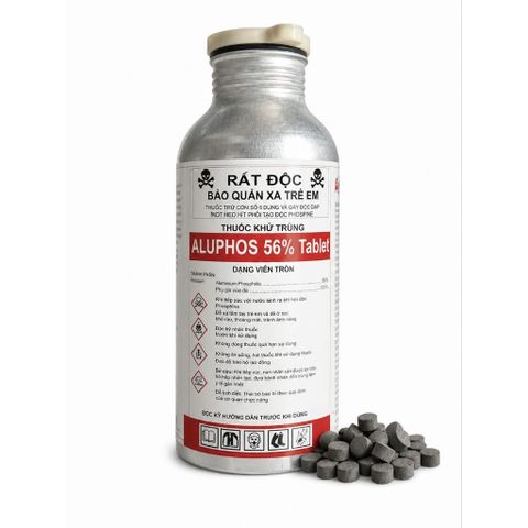 THUỐC DIỆT MỌT Ủ Kín ALUPHOS 56% 1KG NỔI TIẾNG CHÍNH HÃNG NHẬP KHẨU TRUNG QUỐC -Diệt Mọt Kho Ngũ Cốc Gạo Hạt Điều Cà Phê