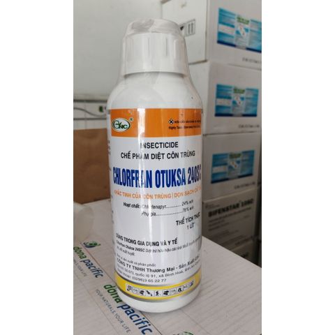 CHLORFRAN 240SC 1LÍT dùng để trị sâu cuốn lá, nhện đỏ, thrips (bọ trĩ) đã kháng thuốc,Diệt phòng mối,Diệt muỗi gián kiến