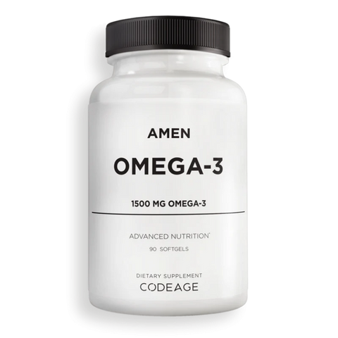 (Nhập Khẩu) Viên Dầu Cá Codeage Amen Omega-3 1500mg - Hỗ Trợ Sức Khỏe Tim Mạch, Phát Triển Não Bộ, Không GMO