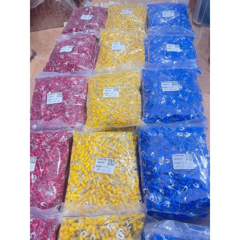 ✅ Combo 500 và 1000 cái Đầu cos chữ Y, đầu cos SV, các loại từ SV1,25-3 -> SV5,5-8, đầu cos càng cua, đầu cos chẻ