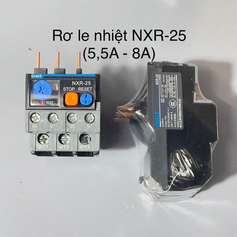 ✅ [CHÍNH HÃNG 100%] Rơ le nhiệt CHINT, NXR-25, NXR-38, 0,63A - 38A dùng trên khởi động từ CHINT