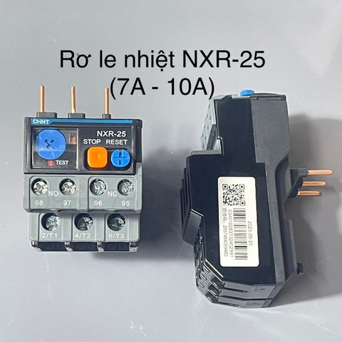 ✅ [CHÍNH HÃNG 100%] Rơ le nhiệt CHINT, NXR-25, NXR-38, 0,63A - 38A dùng trên khởi động từ CHINT