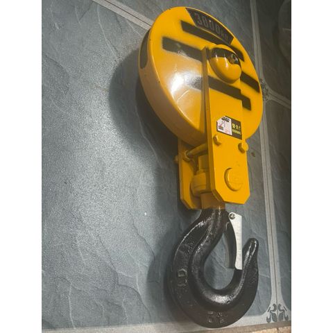 ✅ Cụm móc cẩu cho pa lăng (Có hóa đơn VAT), cẩu trục 1 tấn, 2 tấn, 3 tấn, 5 tấn - Loại thép dày.