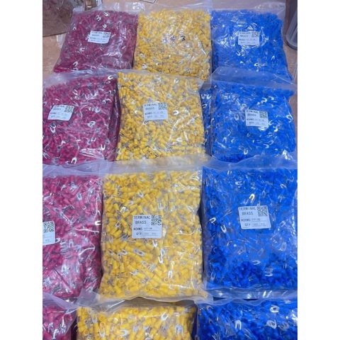 ✅ Combo 500 và 1000 cái Đầu cos chữ Y, đầu cos SV, các loại từ SV1,25-3 -> SV5,5-8, đầu cos càng cua, đầu cos chẻ
